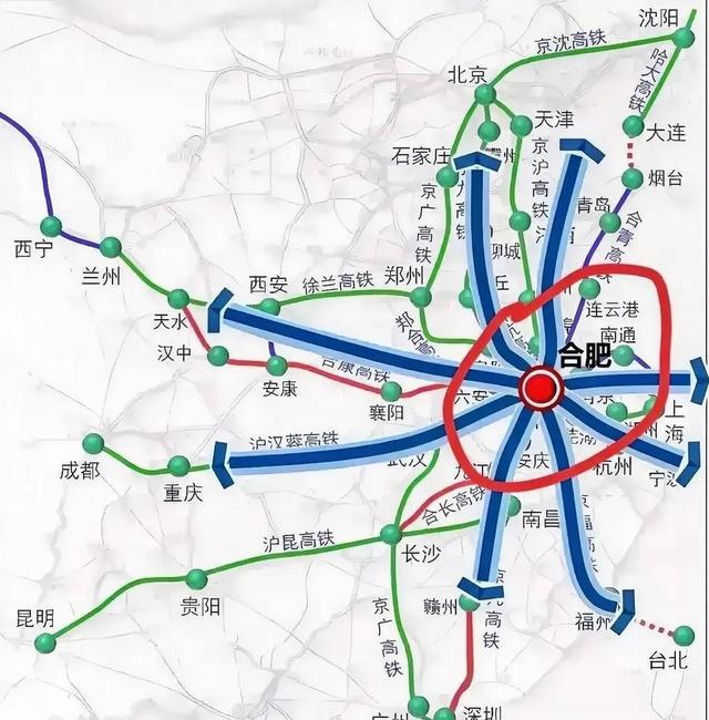 目前合肥高铁最新规划