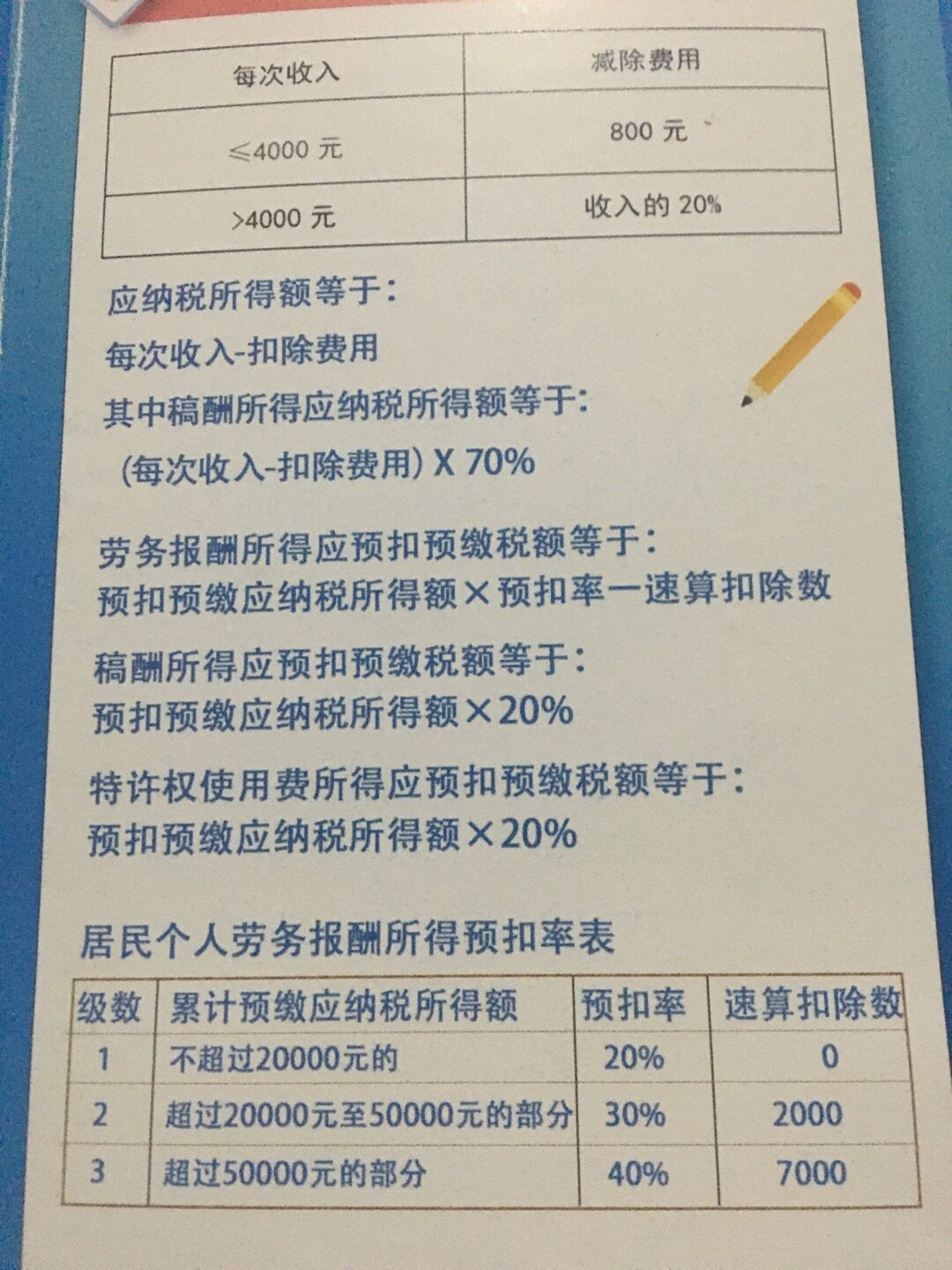 最新个税劳务费