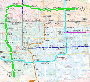 石家庄最新地铁图